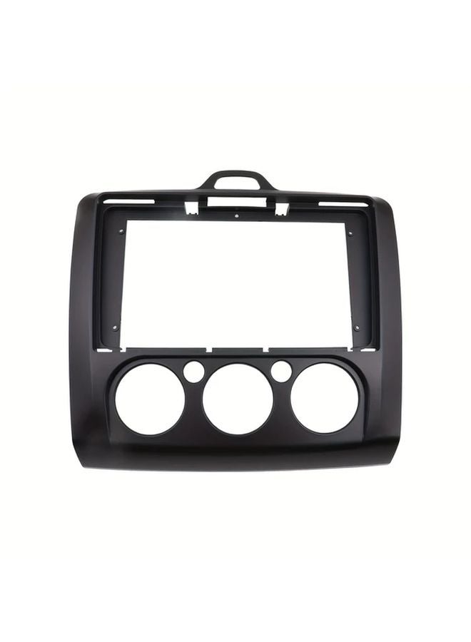 Black 9 Inch Car Radio Fascia Dashboard Trim Kit For Ford Focus 2005 2011 Auto AC - Image 5
